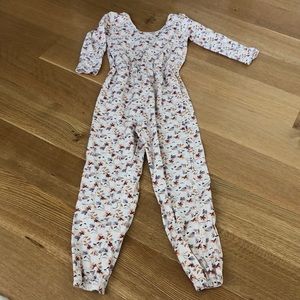 Alice and Ames floral jumpsuit size 7